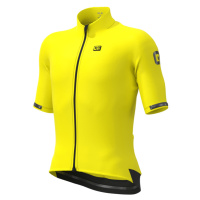 ALÉ Cyklistický dres s krátkým rukávem - KLIMATIK K-TOUR - žlutá