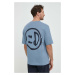 Bavlněné tričko Drykorn ANAYO_GD s potiskem, 52015549295