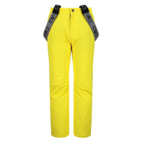 Dětské zimní sportovní kalhoty CMP žlutá barva