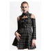 šaty dámské KILLSTAR - Chaotica - ASH TARTAN