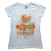 Woodstock tričko, Splatter Girly White, dámské