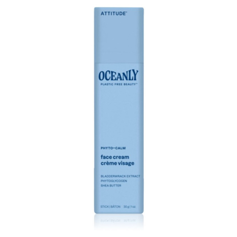 Attitude Oceanly Face Cream zklidňující tuhý krém pro citlivou pleť 30 g
