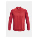 Tričko Under Armour UA Tech 2.0 Novelty 1/4 Zip-RED