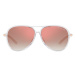 Sluneční brýle Michael Kors BRECKENRIDGE dámské, růžová barva, 0MK2176U