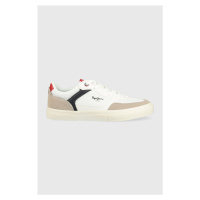 Sneakers boty Pepe Jeans KENTON bílá barva, PMS30905
