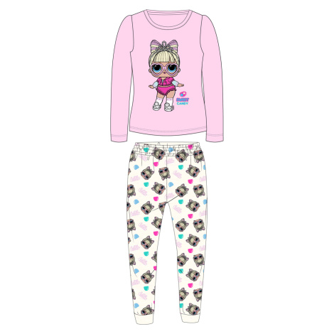 LOL. Surprise- licence Dívčí pyžamo - LOL.Surprise 5204361, růžová / smetanové kalhoty Barva: Rů