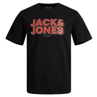 Jack&Jones Pánské triko JCOSPACE Standard Fit 12243940 black