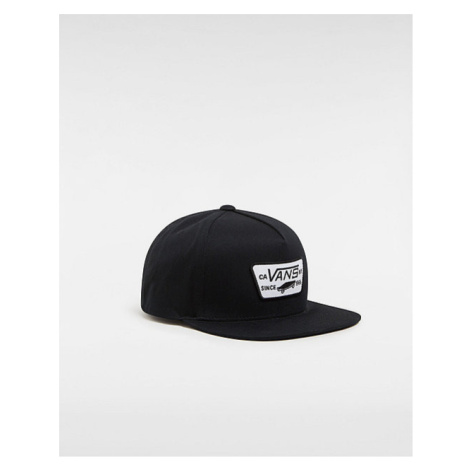 VANS Full Patch Snapback Hat Unisex Black, One Size