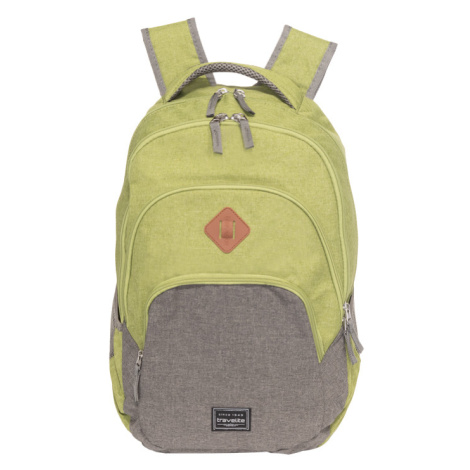 Travelite Basics Melange Batoh 15,6" Zelený/Šedý 22L