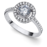 Oliver Weber Elegantní stříbrný prsten Sunshine 63268R