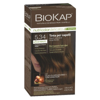 BIOKAP Nutricolor Delicato Rapid 5.34 Medově kaštanová barva na vlasy 135 ml