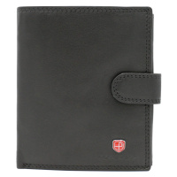 Pánská kožená peněženka Peterson MR-05L-CN černá