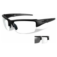Střelecké brýle Wiley X® Saint, sada - černý rámeček, sada - čiré a kouřově šedé čočky