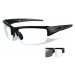 Střelecké brýle Wiley X® Saint, sada - černý rámeček, sada - čiré a kouřově šedé čočky