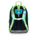 Školní batoh Topgal CODA, modro-zelená