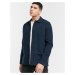 Knowledge Cotton Apparel organic cotton twill overshirt in navy