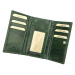 Dámská kožená peněženka EL FORREST 906-18 RFID zelená