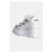 Kožené sneakers boty New Rock Napa Blanca + Vacuno Blanco + Tower Blanco bílá barva, M-106N-C27