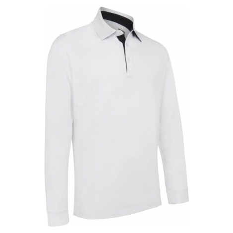 Callaway Long Sleeve Performance Mens Polo Bright White