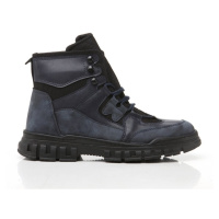 Yaya by Hotiç Navy Blue Pedestrian Men's Daily Boots