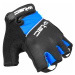 Cyklo rukavice W-TEC Bravoj modro-černá