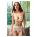 Trendyol Bridal White Lace Piping Capless Knitted Bra