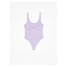 Dilvin 3787 Bodysuit-lilac