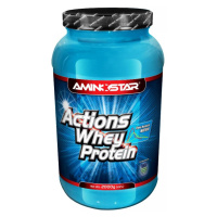 AMINOSTAR Whey protein actions 65% příchuť jahoda 2000 g