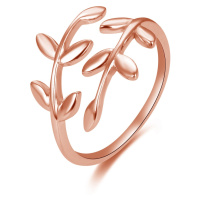 Beneto Otevřený bronzový prsten s originálním designem AGG468-RG