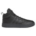 adidas HOOPS 3.0 MID WTR Pánské zimní boty, černá, velikost 43 1/3