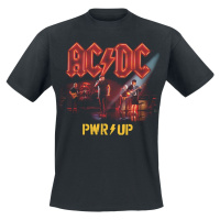 AC/DC PWRUP Power Trip Live Tričko černá
