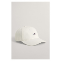 KŠILTOVKA GANT SHIELD COTTON TWILL CAP bílá