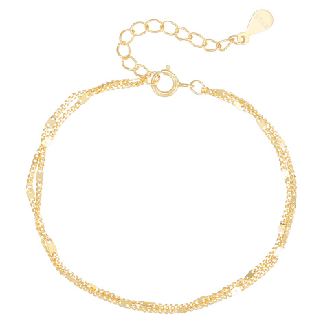 Olivie Stříbrný dětský náramek GOLD 9250