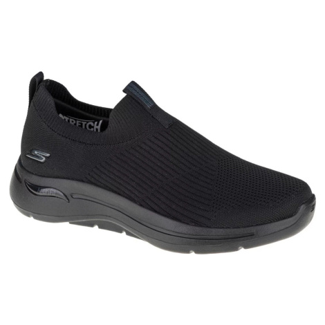 PÁNSKÉ ČERNÉ SLIP ONY SKECHERS GO WALK ARCH FIT Černá