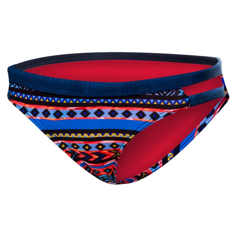 Spodní díl plavek tyr santa fe cove mini bikini bottom black/multi