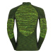 Odlo BL TOP HALF ZIP BLACKCOMB ECO Pánské funkční triko, zelená, velikost