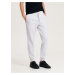 Reserved - Teplákové kalhoty regular fit - Světle šedá