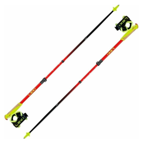 Leki Ultratrail FX Junior Naturalcarbon/Bright Red/Neonyellow Běžecké hole