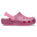 Dětské boty Crocs CLASSIC GLITTER růžová