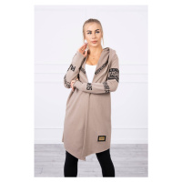 Coatee s titulky cappuccino