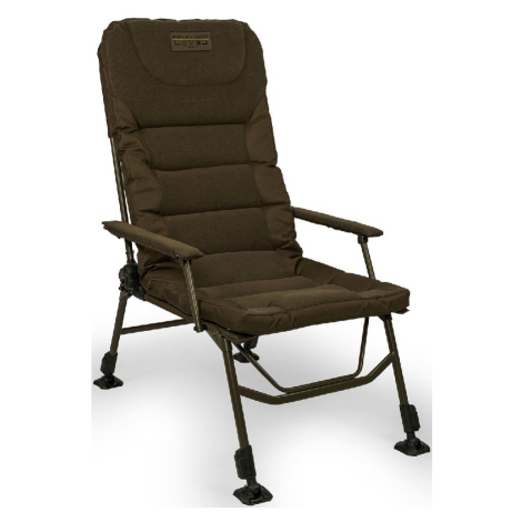 Avid carp křeslo benchmark leveltech hi black recliner chair