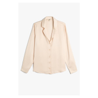 Koton Beige Women's Shirt