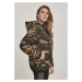 Bunda Urban Classics Ladies Camo Pull Over Jacket - woodcamo