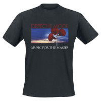 Depeche Mode Music for the masses Tričko černá