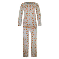 Arenda dámské dlouhé pyžamo 2297 oranžová