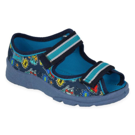 BEFADO 969X164 chlapecké sandálky modré 969X164_30