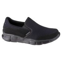 ČERNÉ PÁNSKÉ SLIP ON TENISKY SKECHERS EQUALIZER Černá