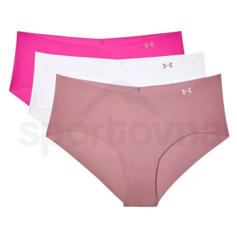 Dámské kalhotky Under Armour P Hipster 3Pack W 1325616-697 - pink