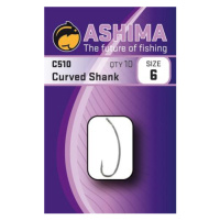 Ashima  háčky  c510 curved shank  (10ks)-velikost 10