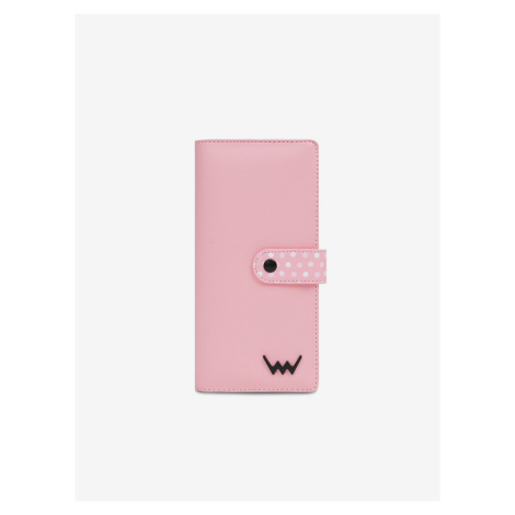 Růžová dámská peněženka Vuch Hermione Dot Pink